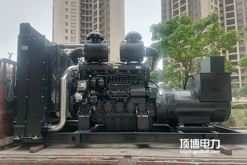 濰柴300KW柴油發(fā)電機(jī)組氣缸套漏氣導(dǎo)致冷卻液溫度過(guò)高